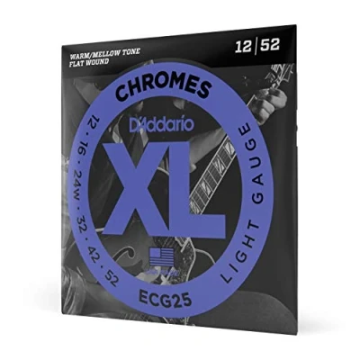 Afbeelding van D&#039;ADDARIO ECG25 gitaar SNAREN 012 052 voor elektrische