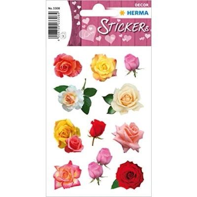 Afbeelding van HERMA 3308 Stickers Décor Rozenbloesems