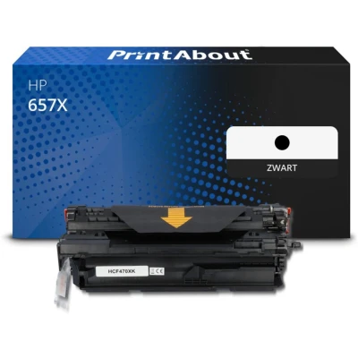 Afbeelding van Huismerk HP 657X (CF470X) Toner Zwart Hoge capaciteit