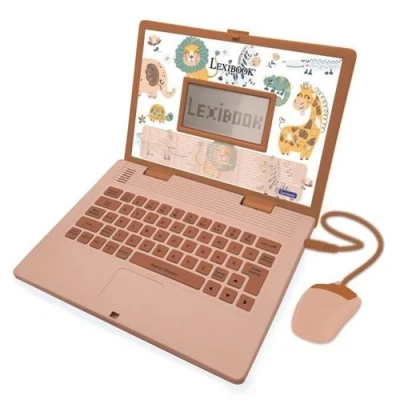 Image de Lexibook Ordinateur Éducatif Coloris Animaux 124 Activités (Français/Anglais)