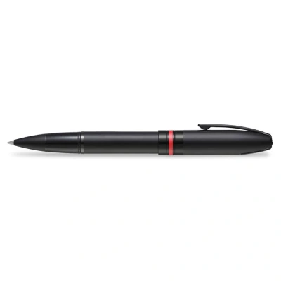 Afbeelding van Sheaffer rollerball Icon E9108 Matte black lacquer red PVD trims SF E1910851
