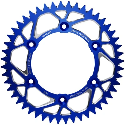 Afbeelding van RFX Pro Series Elite Aluminium Achtertandwiel Blauw 50 tanden Gas EC250 EC300 2020 2023 EC250F EC350F MC125 MC250F MC450F 2021
