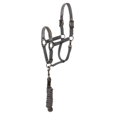 Image de Anky Stones Halsterset grijs maat:cob