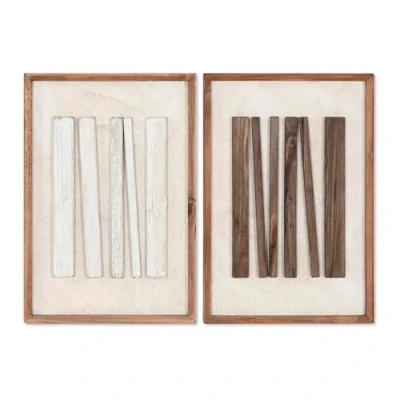 Afbeelding van Schilderij Home ESPRIT Modern 42,5 x 4 62,5 cm (2 Stuks)