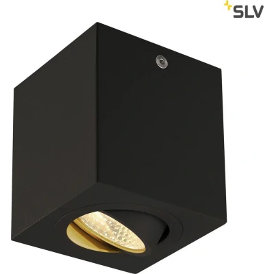 Afbeelding van SLV 113940 LED plafondlamp 8.1 W Zwart (mat)