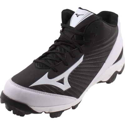 Afbeelding van Mizuno 9 Spike Adv Fra 9Mid Hardloopschoenen Zwart / Wit Heren Maat 42