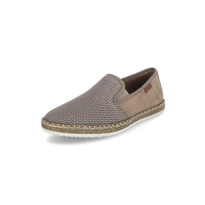 Afbeelding van Rieker heren instapper art B5265 65 taupe maat 42