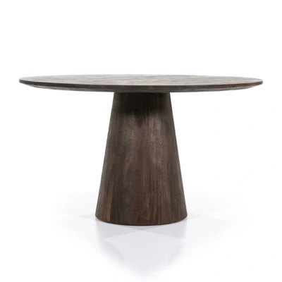 Afbeelding van Eleonora Eettafel Aron Bruin Ø130 76,00cm x 130,00cm
