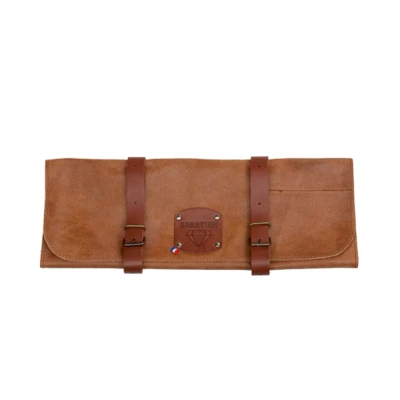 Afbeelding van Diamant Sabatier Messenmap leer cognac