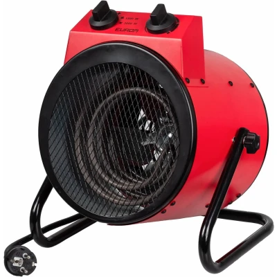 Afbeelding van Eurom EK3000 Round Werkplaatskachel 3000W Elektrisch Metalen Omkasting 5,2 kg Stevig Oververhittingsbeveiliging Met Draagbeugel