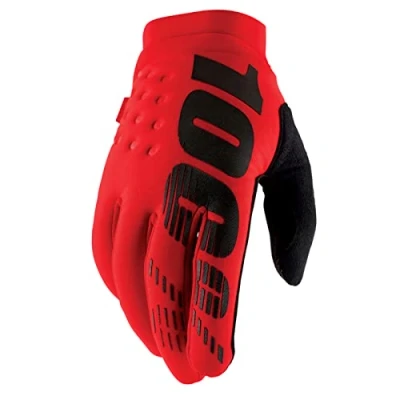 Afbeelding van 100percent Brisker Off road Handschoenen Rood XL / Short