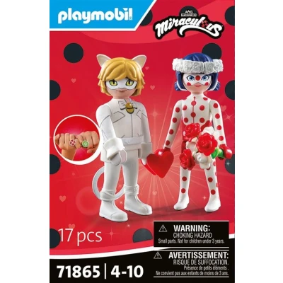 Image de Playmobil Miraculous 71865 Mariage Ladybug &amp; Chat noir
