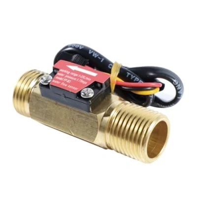 Afbeelding van G3/4 waterstroomsensor, 3/4 inch debietmeter, hall effectsensor, debietsensor, waterstroomschakelaar, 1 30 l/min