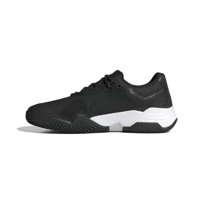 Afbeelding van adidas Homme Solematch Control 2 Tennis Shoes, Core Black/Cloud White/Silver Metallic, 49 1/3 EU