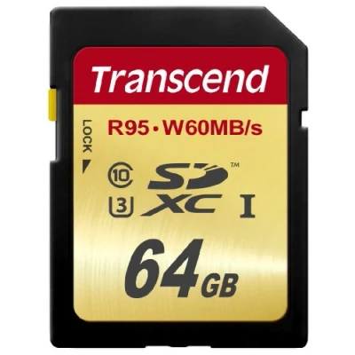 Afbeelding van Transcend Ultimate SDXC kaart Industrial 64 GB Class 10, UHS I, 3