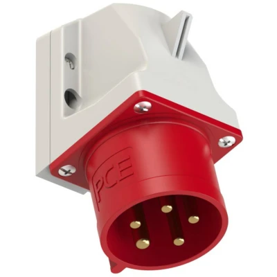 Afbeelding van PCE 525 6 CEE wandstekker 32 A 5 polig 400 V 1 stuk(s)