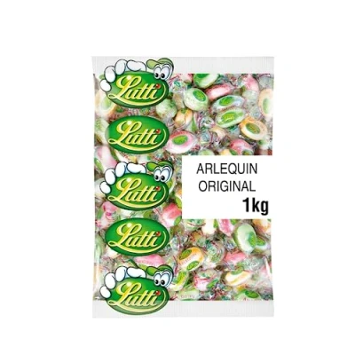 Afbeelding van LUTTI Original Harlekijn pittig snoep, 1 kg