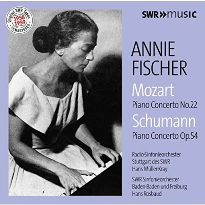 Afbeelding van Annie Fischer Mozart: Piano Concerto No.22 &amp; Schumann: Op.54 (CD)