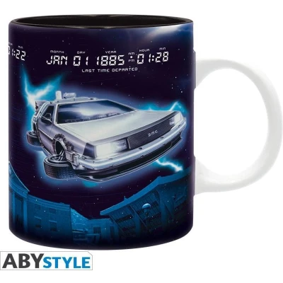 Afbeelding van Back to the Future Delorean Beker 320 ml Kunststof
