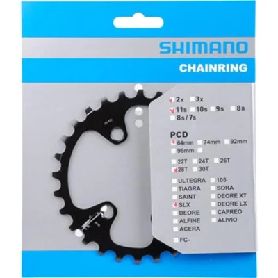 Afbeelding van Shimano Kettingblad 28t Fcm7000 38