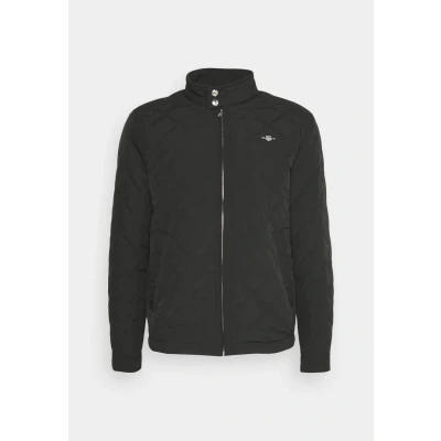 Afbeelding van GANT Quilted Windcheater Jas, Heren, Maat: Medium, Black