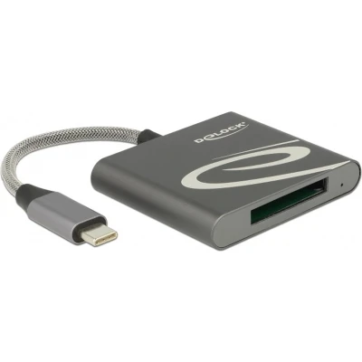 Afbeelding van DeLOCK USB Cardreader met C connector en 1 kaartsleuf voor XQD USB3.0