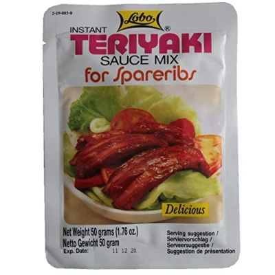 Afbeelding van Lobo Teriyaki Spareribs Sausmix 50 g