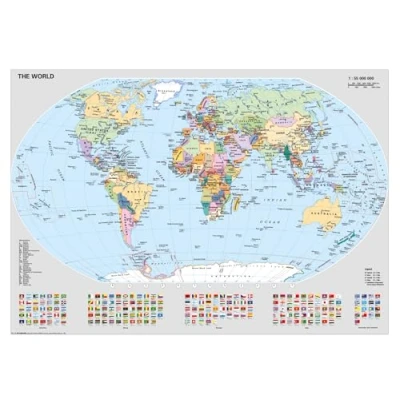 Afbeelding van Legpuzzel Staatkundige Wereldkaart, 1000st.