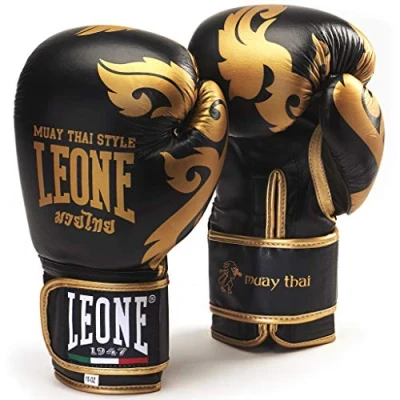 Image de Gants de boxe Leone Thaï 14 oz Noir