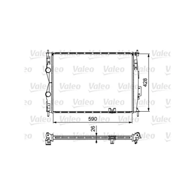 Afbeelding van Valeo Radiateur 735116