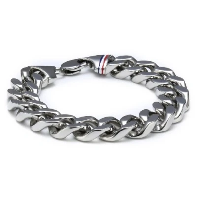 Afbeelding van Tommy Hilfiger Hommes Accessoires Bijoux Bracelets Argent One Size