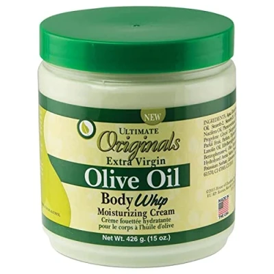 Afbeelding van Africas Best Ultimate Organics Olive Oil Body Whip Moisturing Cream 426 gr