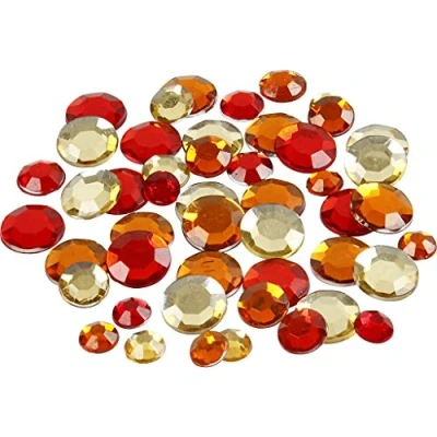Afbeelding van Creative Strasstenen Harmonie Rond 6x9x12mm Rode 360 Stuks