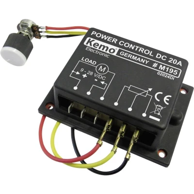 Afbeelding van Kemo M195 PWM vermogensregelaar Module 9 V/DC, 12 24 28 V/DC