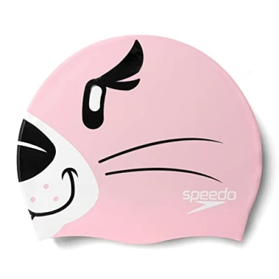 Afbeelding van Badmuts Junior Speedo 8 00232614670 Roze Siliconen