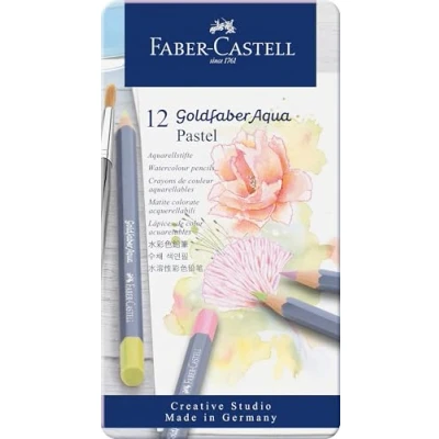 Afbeelding van Faber Castell Goldfaber FC114622 pastelkleuren, 12 stuks