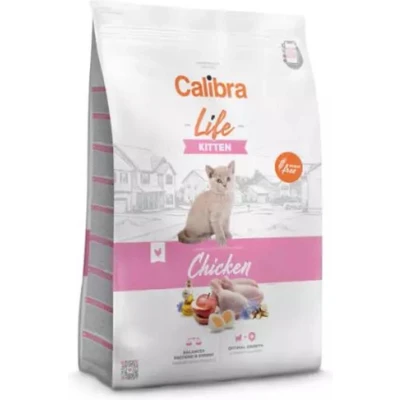 Afbeelding van Dubbelpak: 2x6kg Calibra Cat Life Kitten Kip Kattenvoer Droog