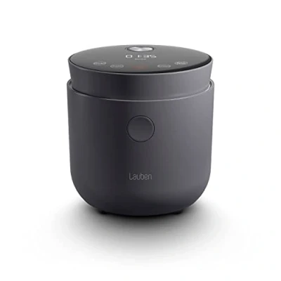 Afbeelding van Lauben Rice cooker 1.5L Rijstkoker Klein small met lage suikerfunctie 500W Zwart