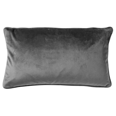 Afbeelding van Dutch Decor FINN Sierkussen 30x50 cm velvet lendekussen Charcoal Gray antraciet