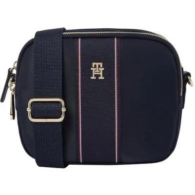 Afbeelding van Tommy Hilfiger Poppy CORP Schoudertas, Dames, Maat: One Size, Blue