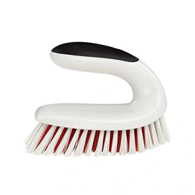 Image de OXO Good Grips, Brosse multi usages, de nettoyage pour la maison, Salle bain, Cuisine, Extérieur, Blanc
