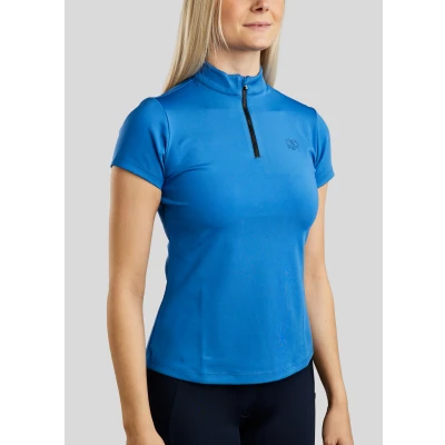 Image de Rebel T Shirt Tone in Crystals Bleu fortVendu par Agradi