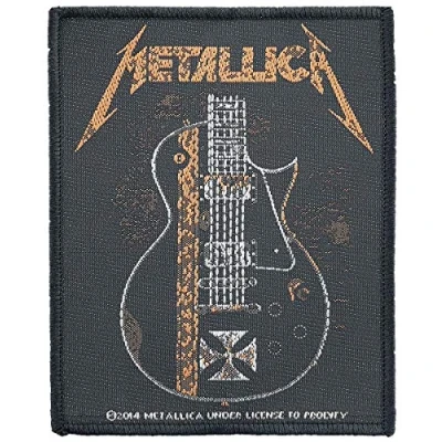 Afbeelding van Metallica Patch Hetfield Guitar Multicolours