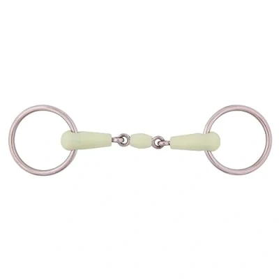 Image de BR Mors de Filet Apple Mouth 18mm Double RVS 13,5cm