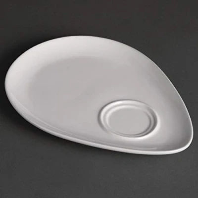 Afbeelding van Olympia Whiteware snackschotel 240mm (12 stuks)