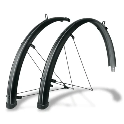 Afbeelding van Sks Bleumels Stripes 55mm spatbord set, zwart