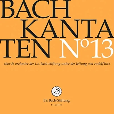 Afbeelding van Chor &amp; Orchester Der J.S. Bach Stiftung, Rudolf Lutz Bach: Kantaten 13 (CD)
