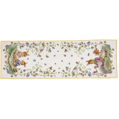 Afbeelding van Villeroy &amp; Boch Tafelloper Spring Fantasy, lente, paasdecoratie, paascadeau, placemat, onderzetter, geschikt voor