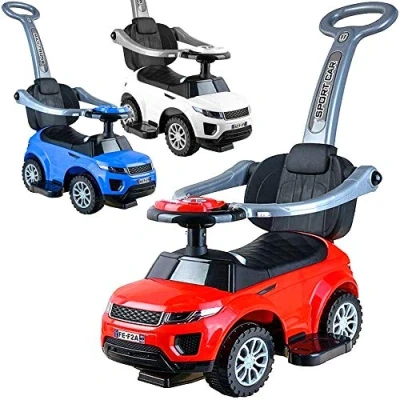 Afbeelding van Baby pur 2 in 1 schuifauto voor kinderen, jongens en meisjes