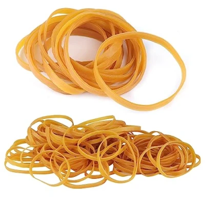 Afbeelding van 100 stuks x 5 mm dikke rubberen banden, sterke elastische banden voor geld, rekbare thuis, school, kantoor, werkplaats, accessoires